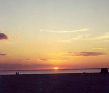 sunsets at fmb beach